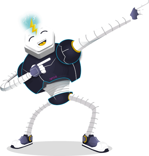 Toptive robot
